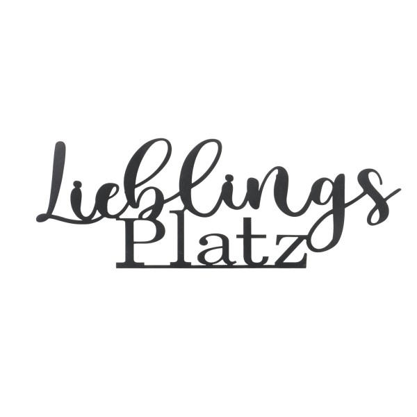 Wandobjekt Lieblingsplatz 