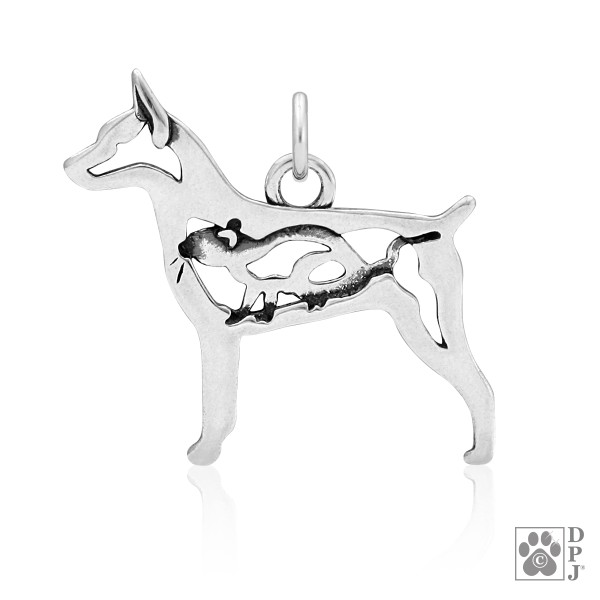 Ratonero with Rat in the Body - Anhänger 925er Sterlingsilber