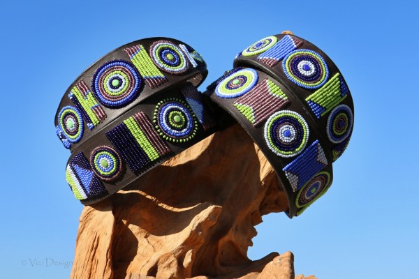 Massaihalsband Passion Flower